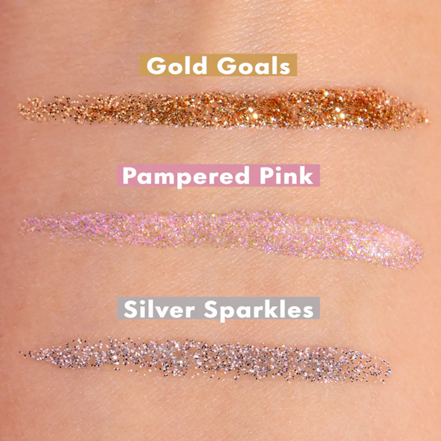 Delineador glitters 
