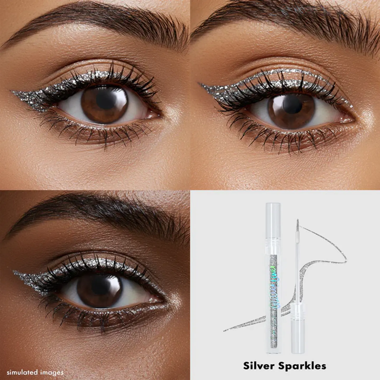 Delineador glitters 