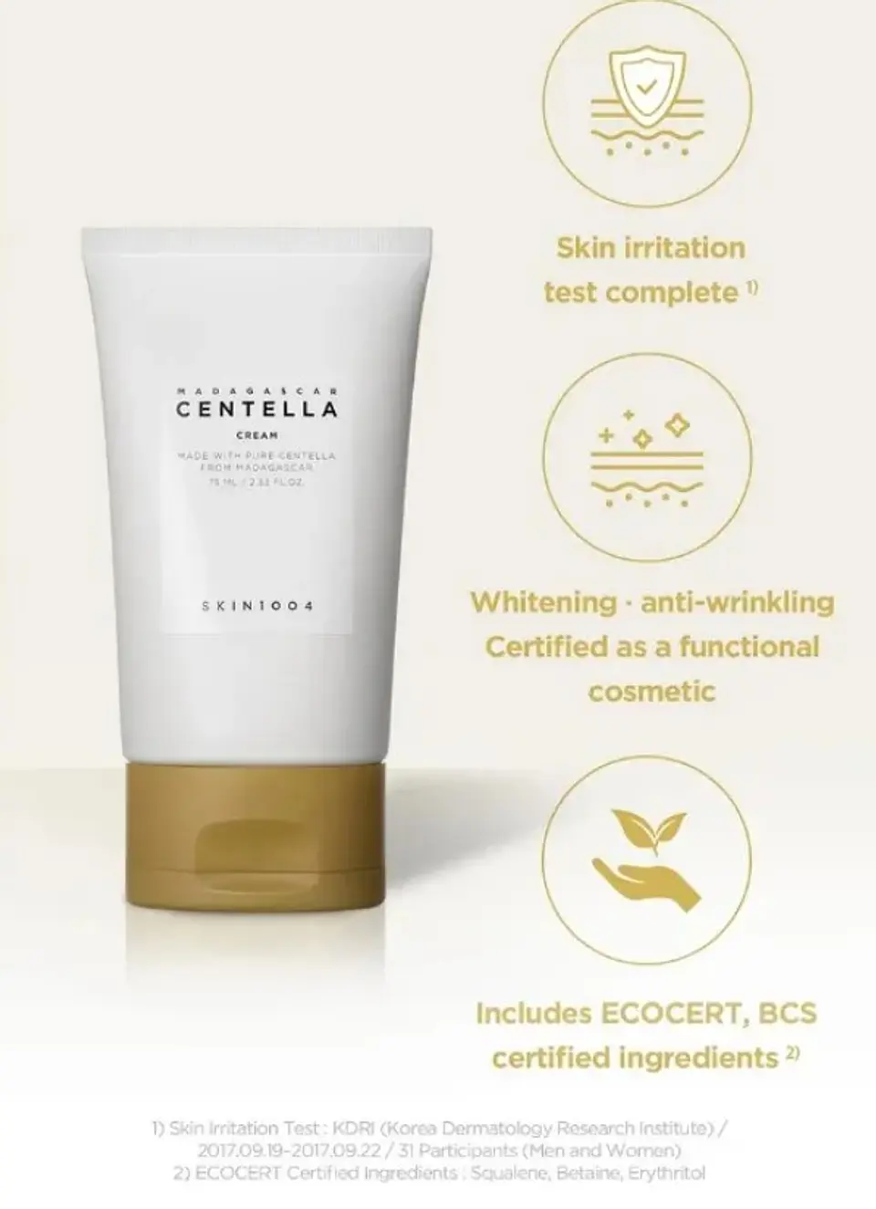 Crema Facial- Centella Cream 75ml 3