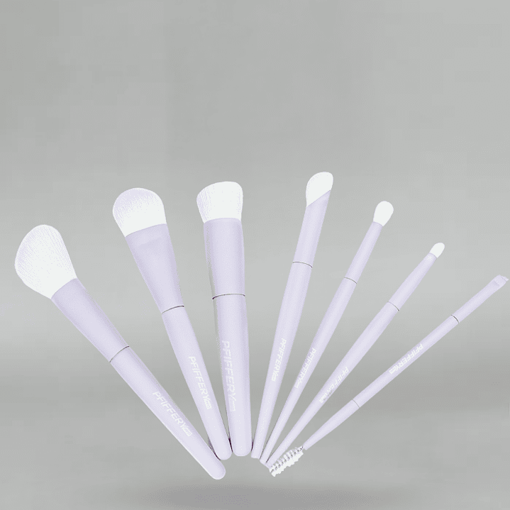 Set De 7 Brochas Mango Terciopelo 1