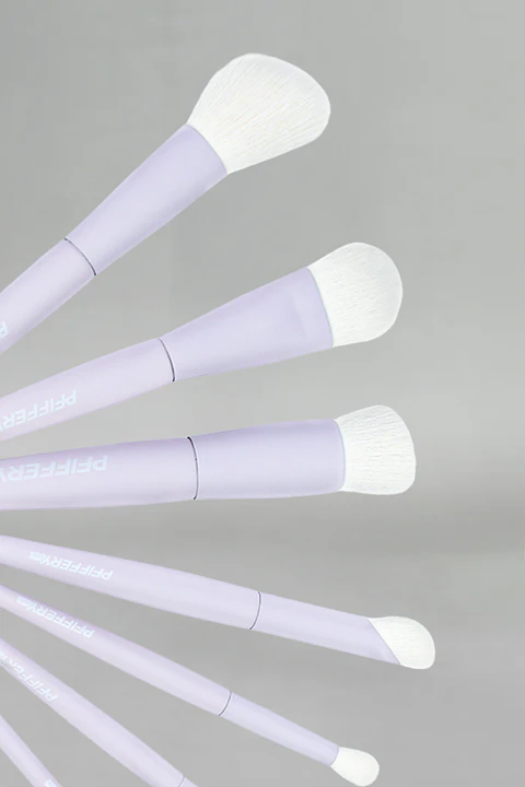 Set De 7 Brochas Mango Terciopelo
