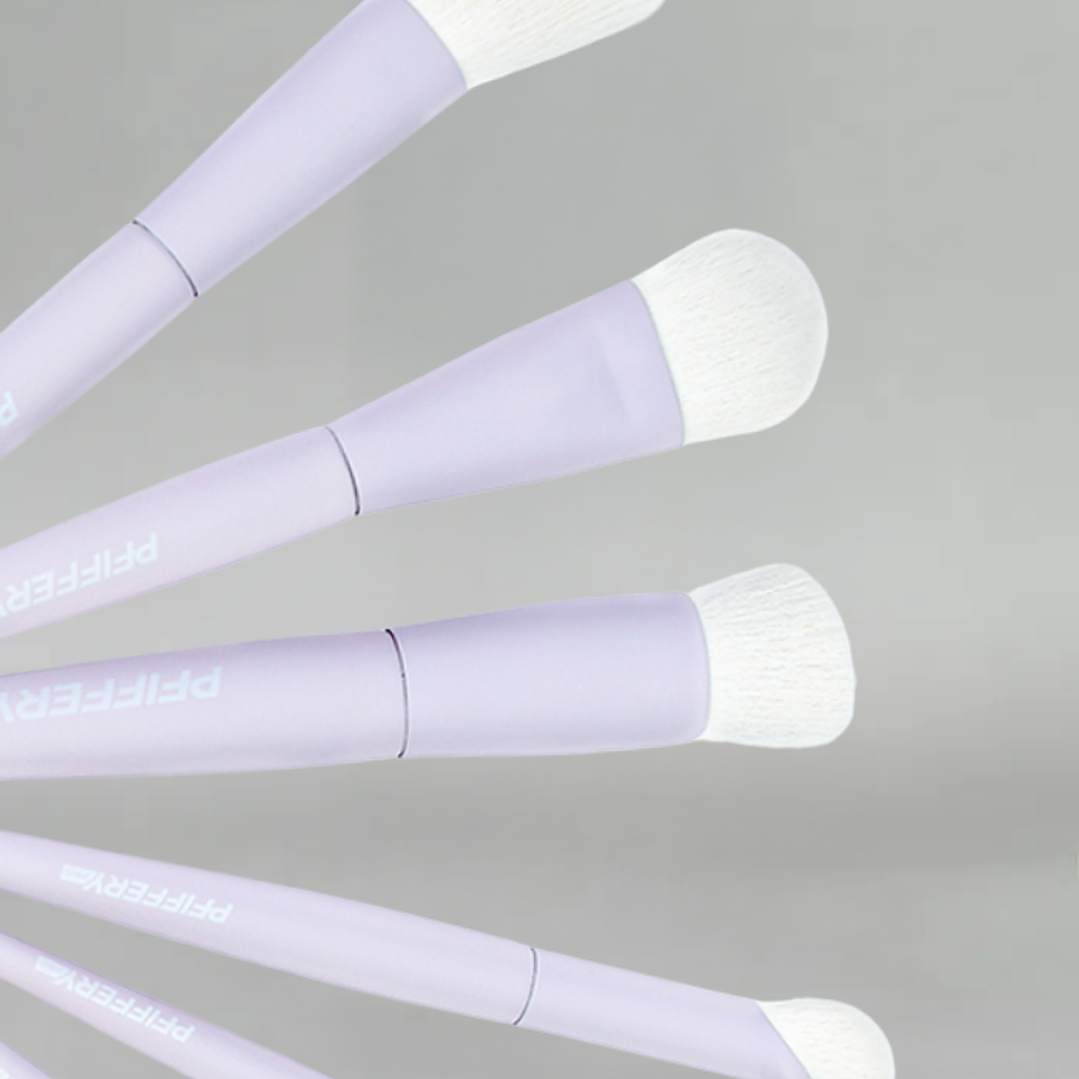 Set De 7 Brochas Mango Terciopelo 2