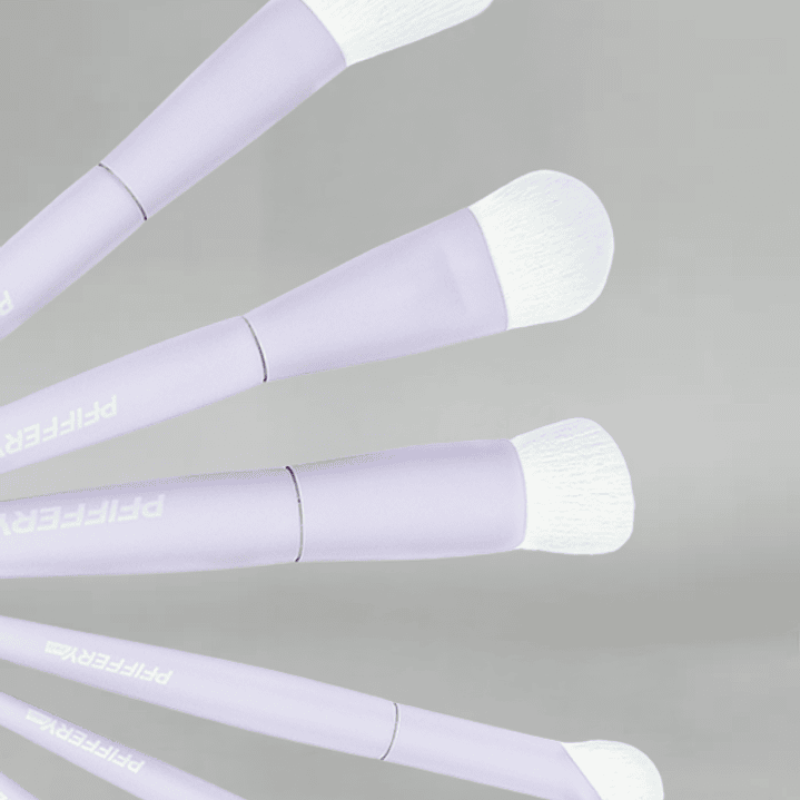 Set De 7 Brochas Mango Terciopelo 2