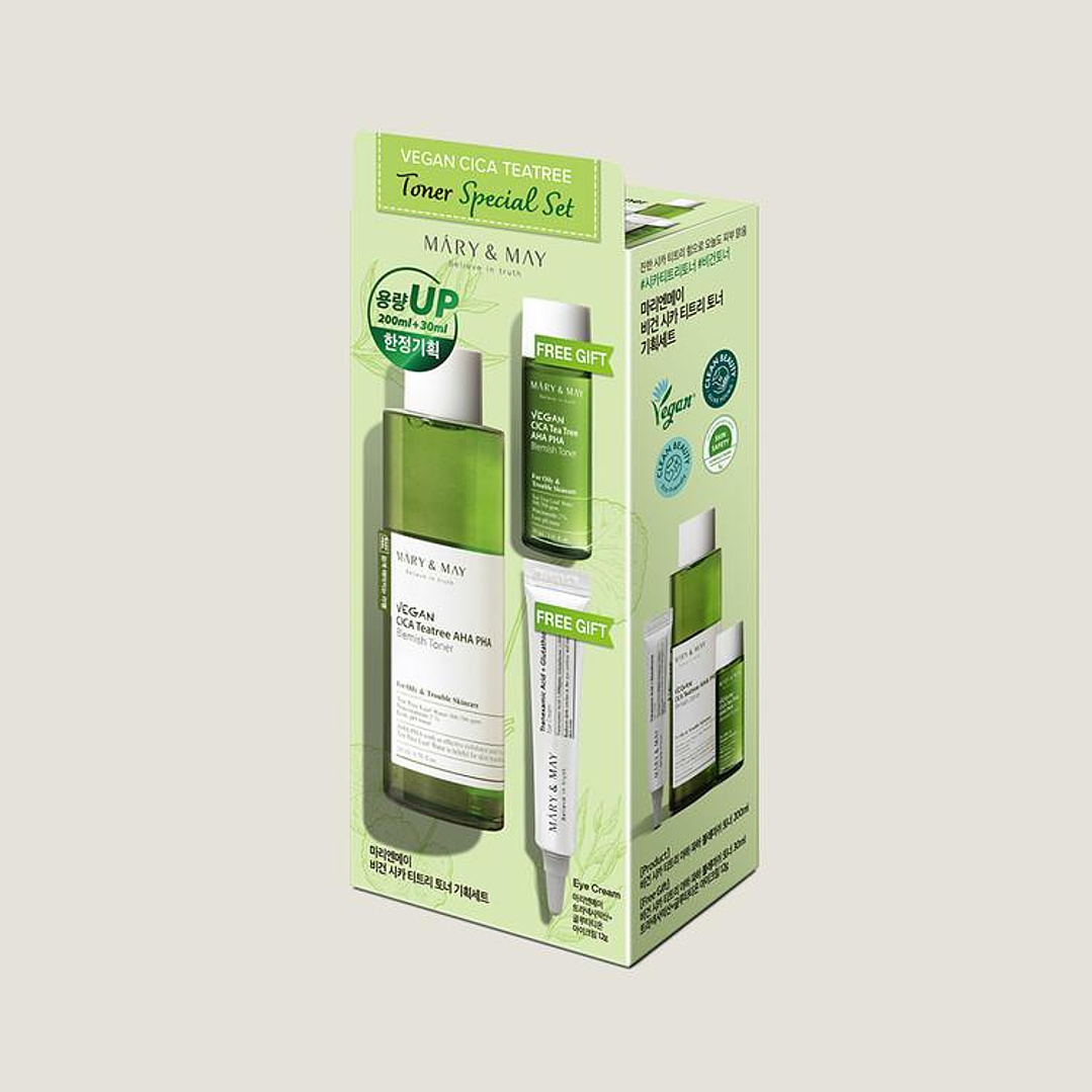 Cica Tea Tree / AHA PHA – Tónico Exfoliante Antiacne 1