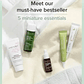 Soothing Trouble Care Travel Kit – 5 piezas Mini Talla Caja Verde - Miniatura 2