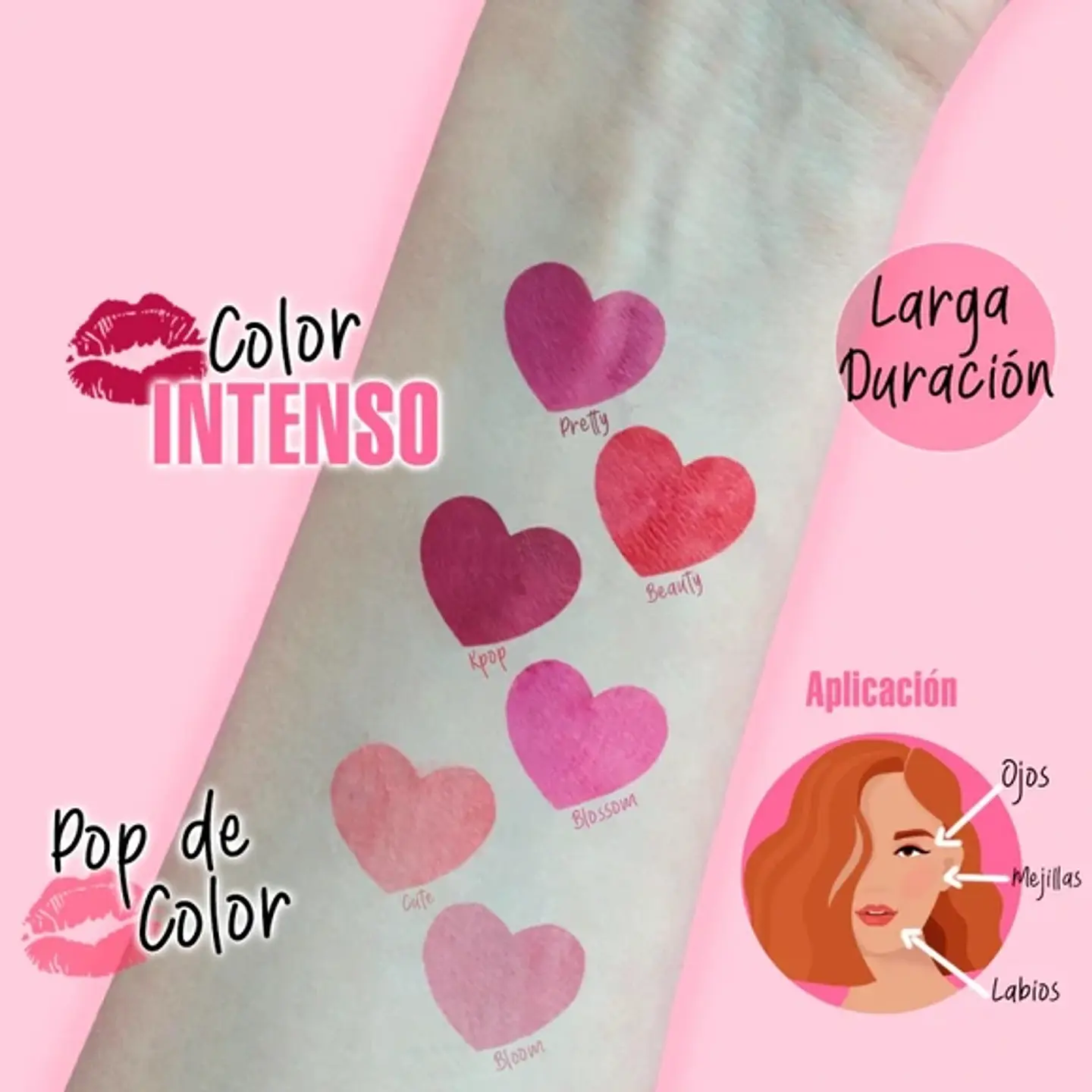 KISS LIP TINT -CUTE 3