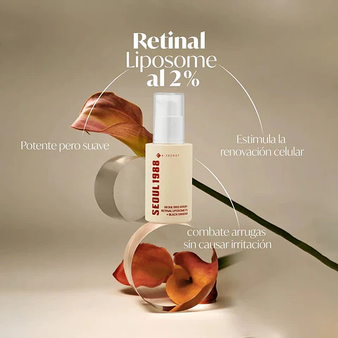 SEOUL 1988 Serum : Retinal Liposome 2% + Black Ginseng 30ml