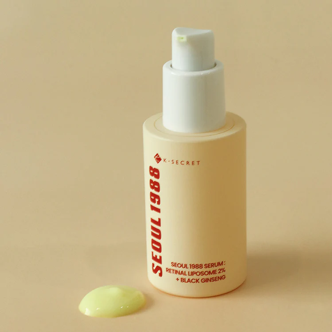 SEOUL 1988 Serum : Retinal Liposome 2% + Black Ginseng 30ml 4