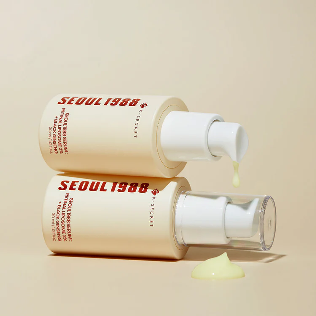SEOUL 1988 Serum : Retinal Liposome 2% + Black Ginseng 30ml 1