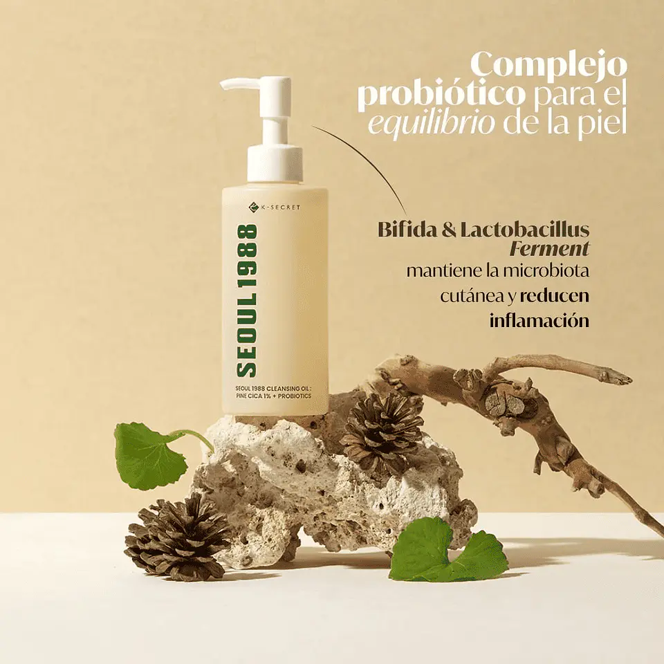 Seoul 1988 Cleansing Oil Pine Cica 1 + Probiotics 4