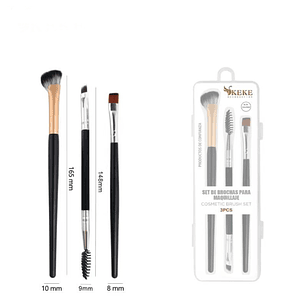 set brochas cejas