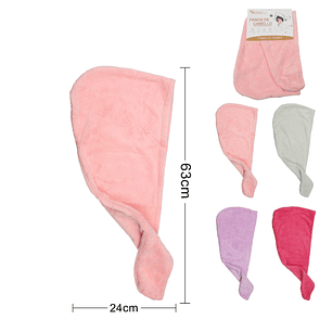 toalla para el cabello