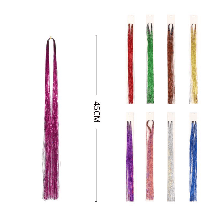 tinsel para el pelo 1