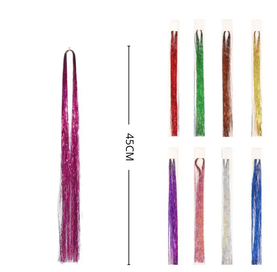 tinsel para el pelo 1