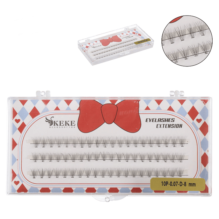 pestañas 8mm 1