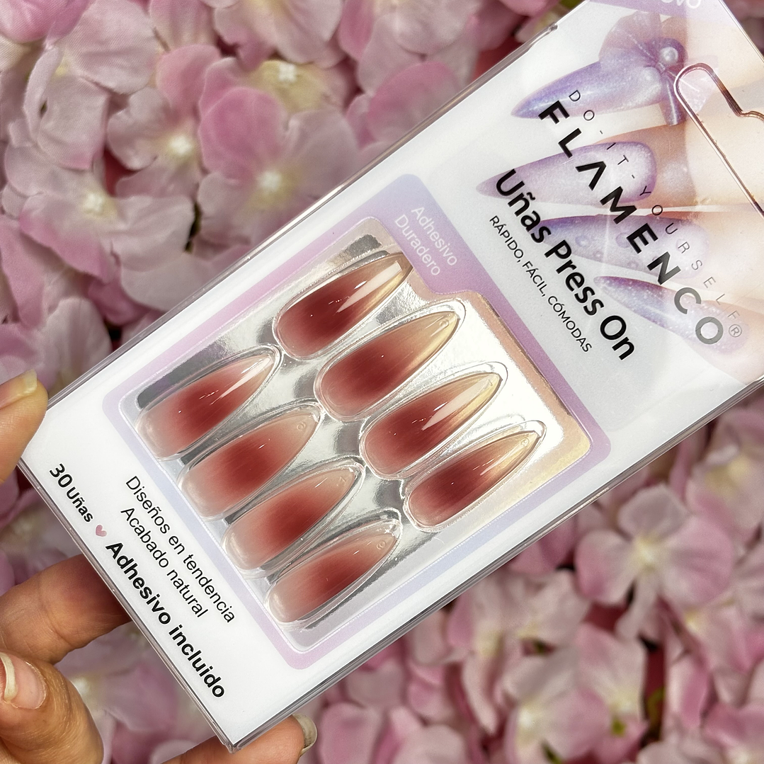 uñas press on (09) 2