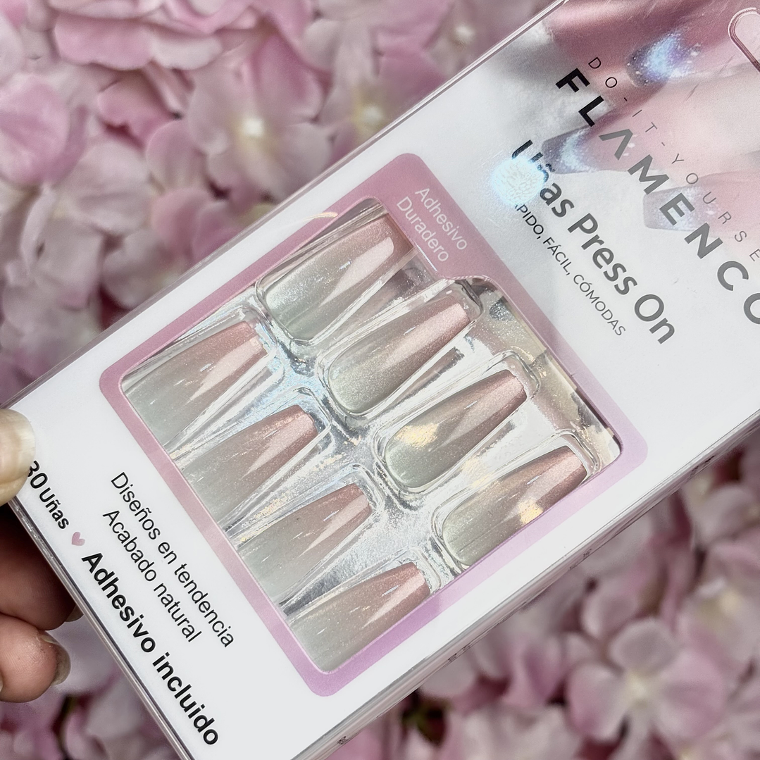 uñas press on (04) 2