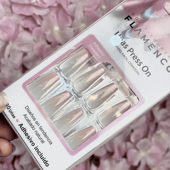 uñas press on (04) 2