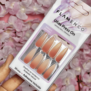 uñas press on “degrade” 03