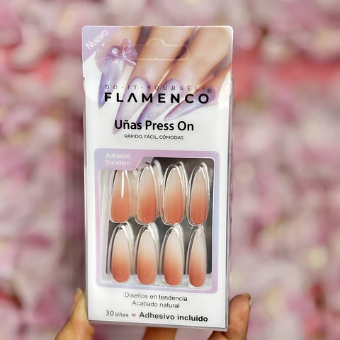 uñas press on (degrade) 07