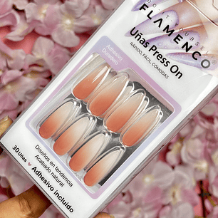 uñas press on (degrade) 07