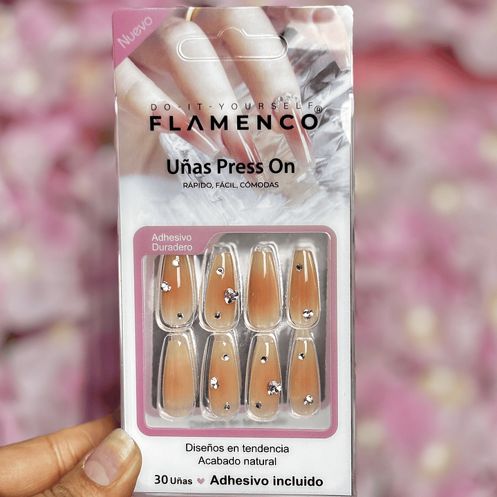 uñas press on (12) 1