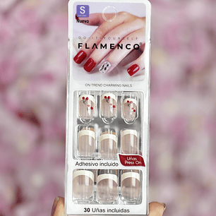 uñas press on cherry