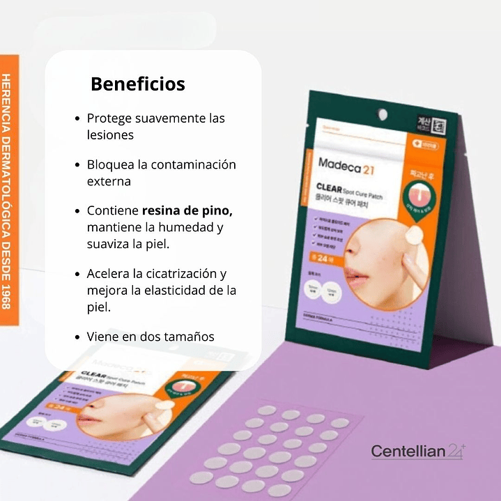 Madeca 21 Clear Spot Cure Patch 2