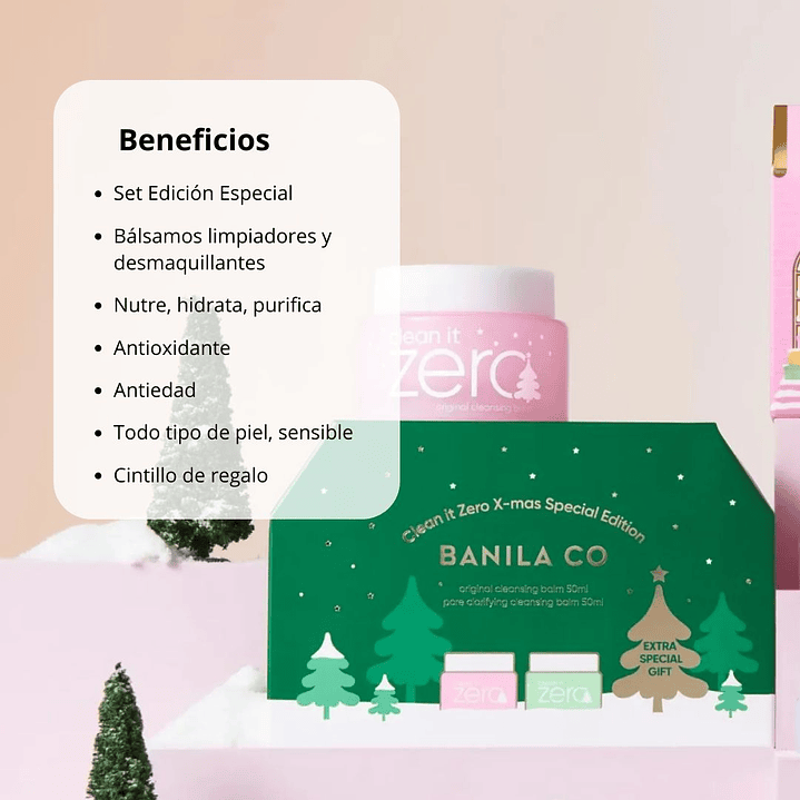 Set Skincare Edición Especial “Clean It Zero X-Mas Special Edition 3
