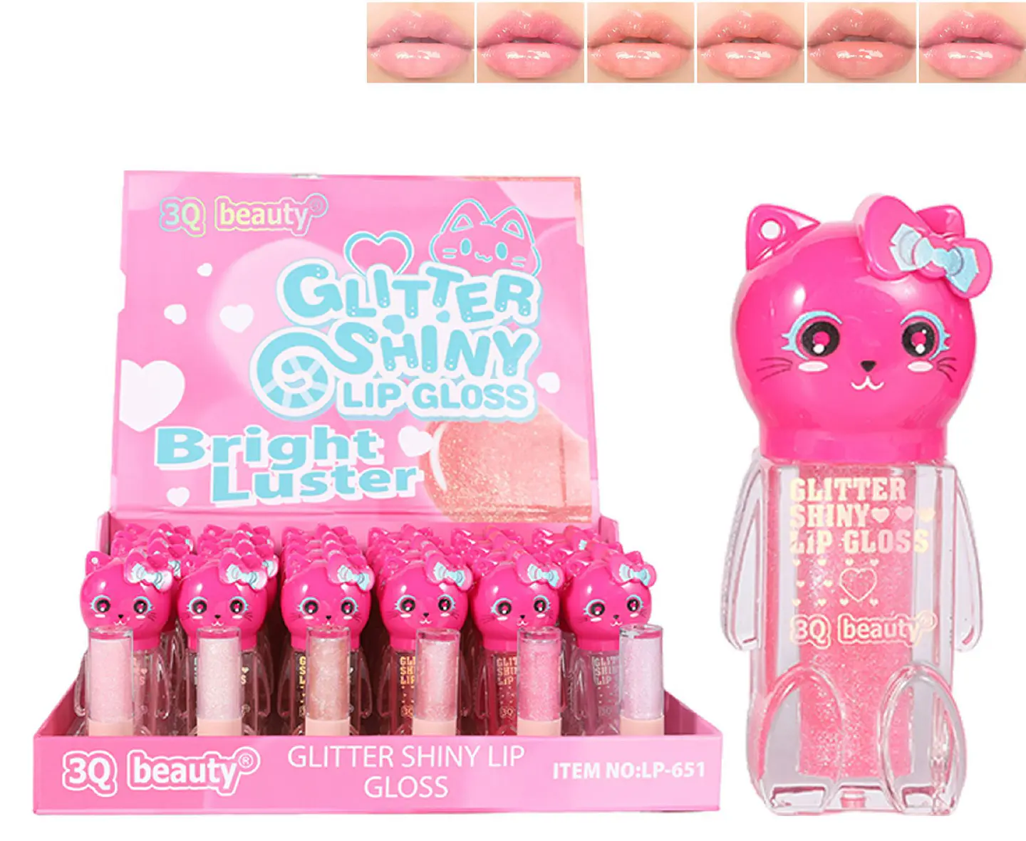 LIP gloss Shiny “gato” 1