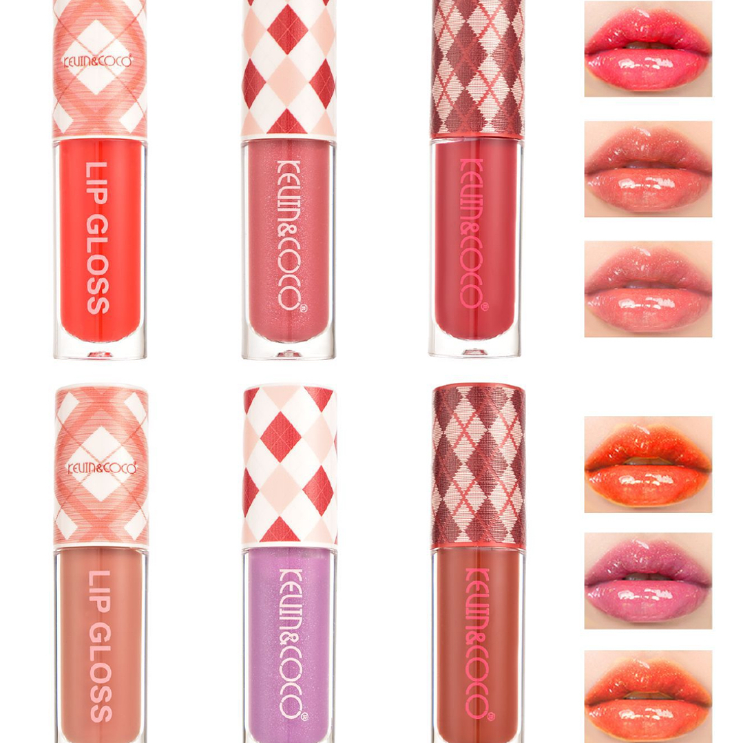 set 3 lip gloss “vintage pattern” 4