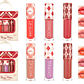 set 3 lip gloss “vintage pattern” - Miniatura 1