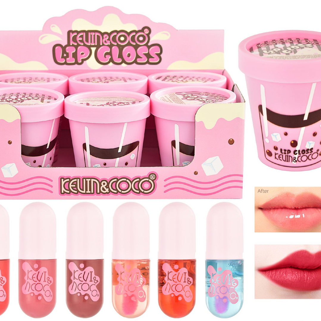 vasito 3 Lip gloss  + 3 matte 1