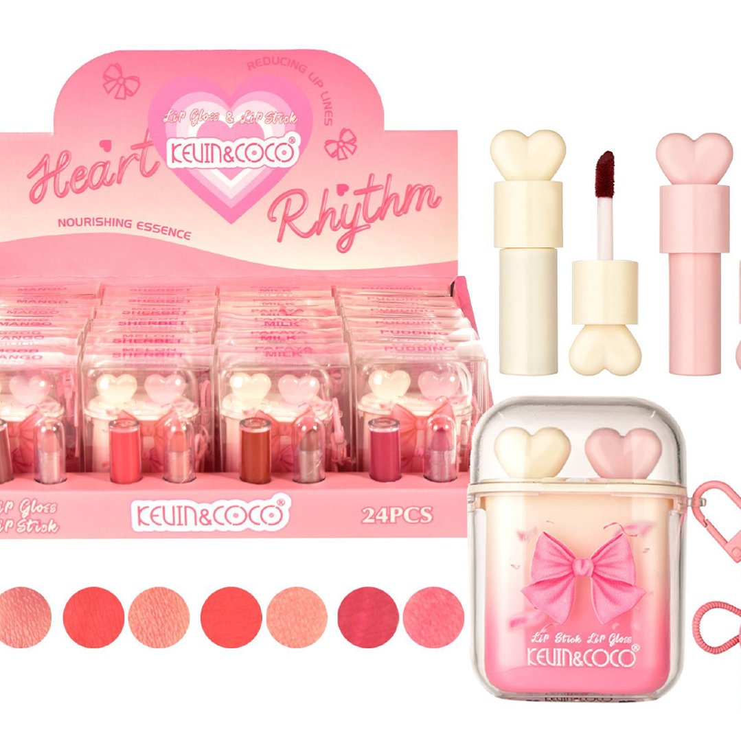 heart “lip matte + lip stick” 1