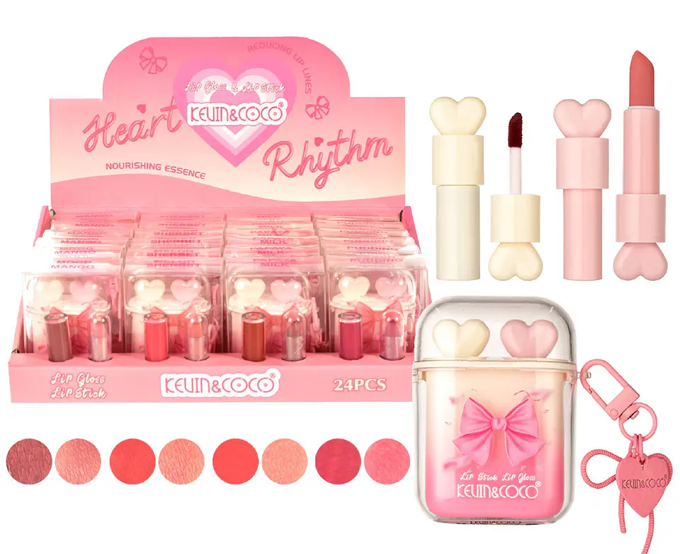 heart “lip matte + lip stick” 1