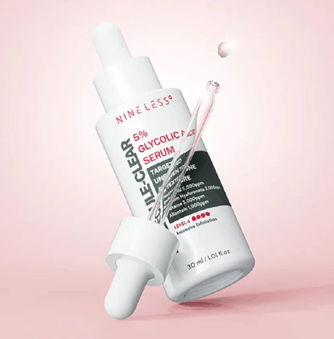 NINELESS – 5% Glycolic Acid Serum – 30ml
