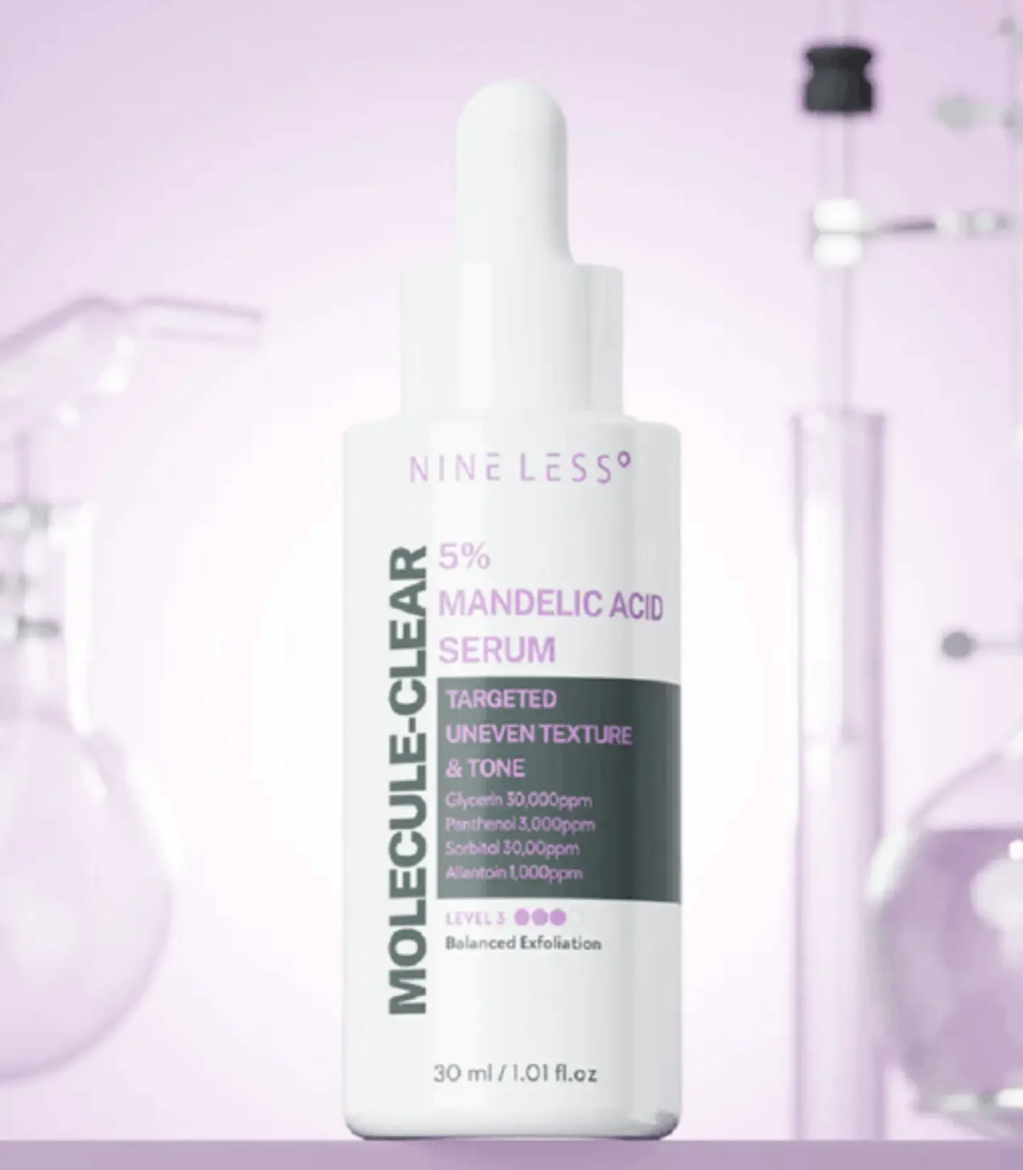 NINELESS – 5% Mandelic Acid Serum – 30ml 2