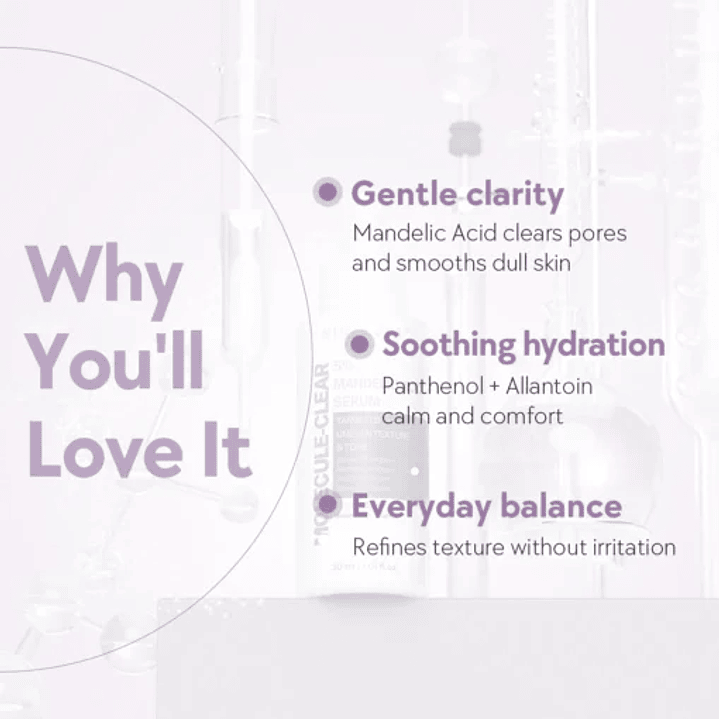 NINELESS – 5% Mandelic Acid Serum – 30ml 4