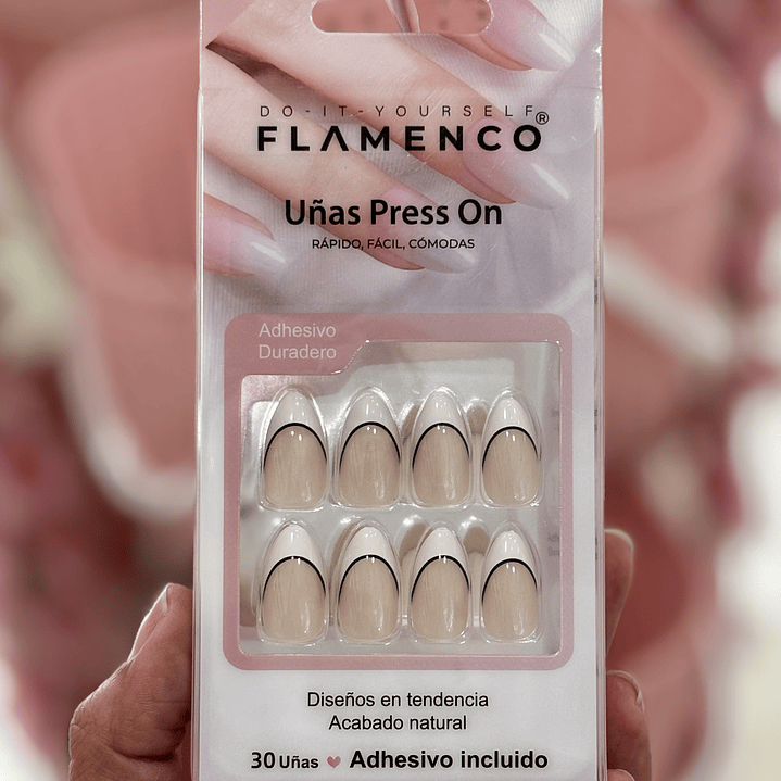 uñas press on (50) 1