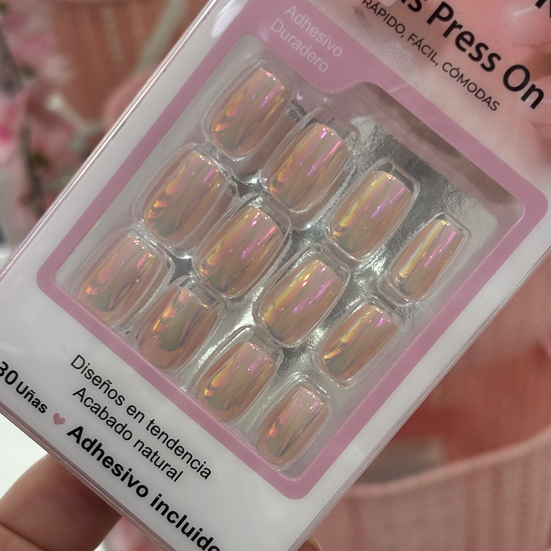 uñas press on (26) 3