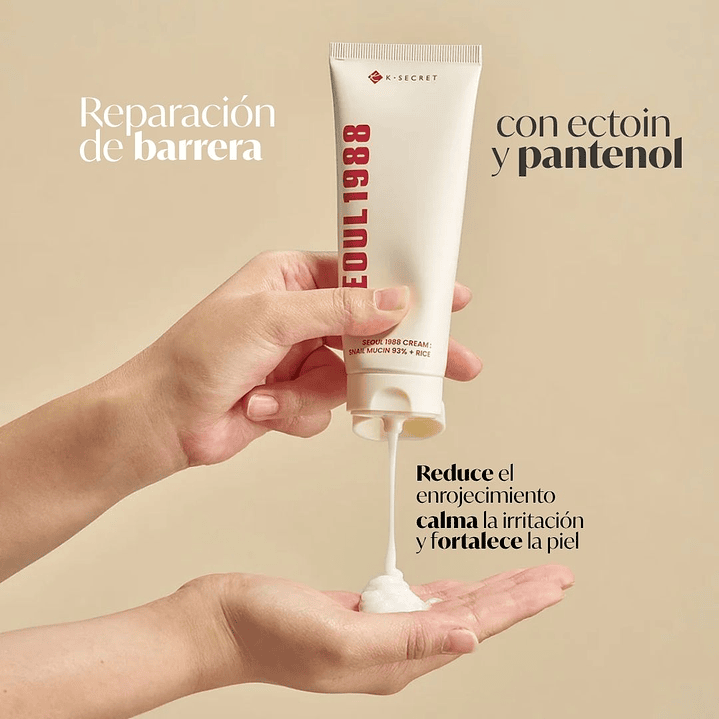 SEOUL 1988 Cream : Snail Mucin 93% + Rice 100ml 4