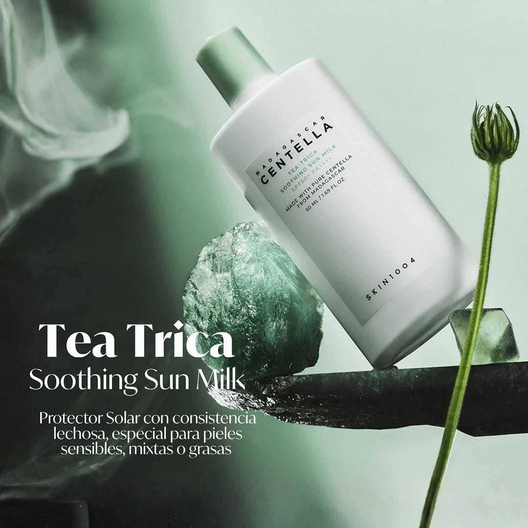 Madagascar Centella Tea-Trica Soothing Sun Milk 50ml 2