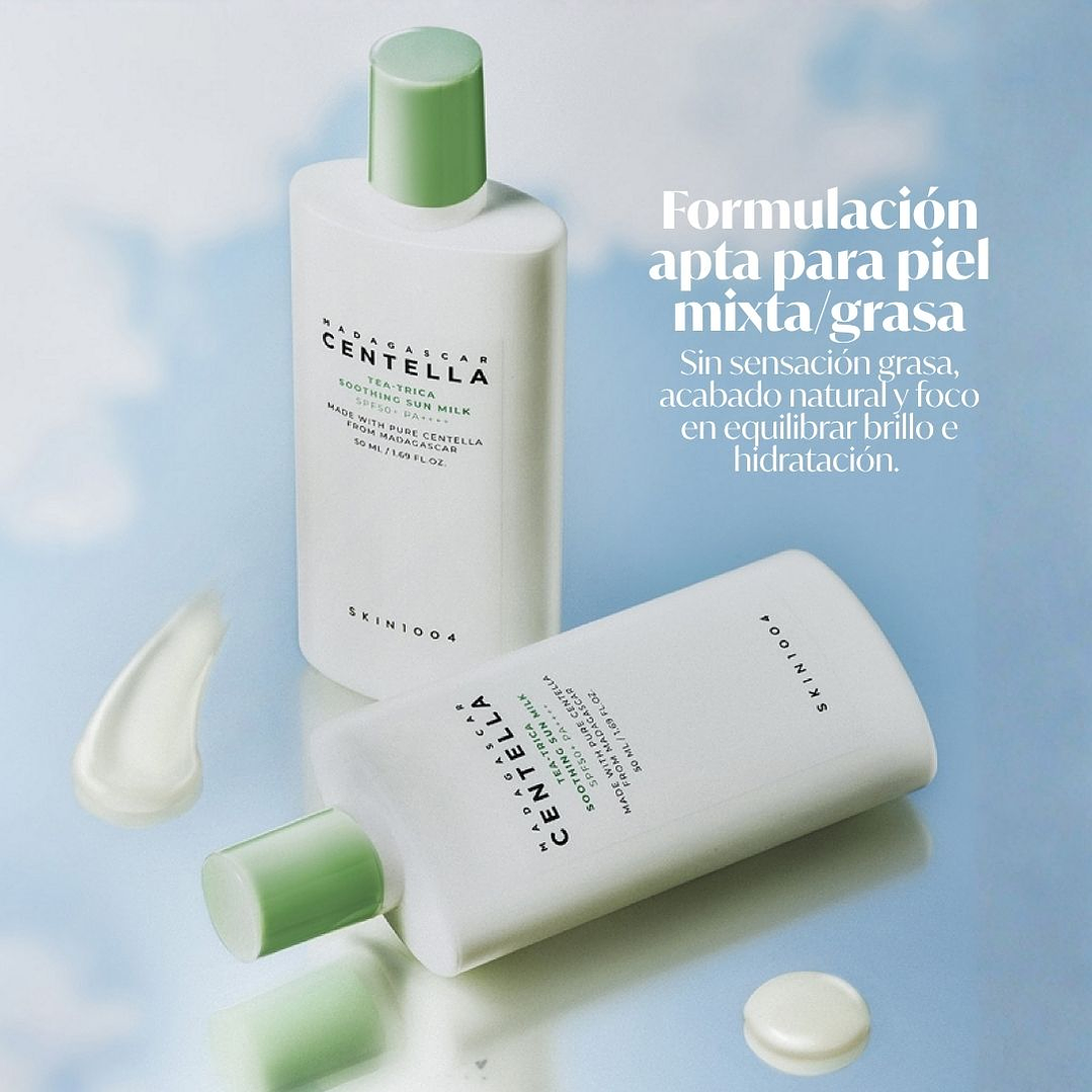 Madagascar Centella Tea-Trica Soothing Sun Milk 50ml 4