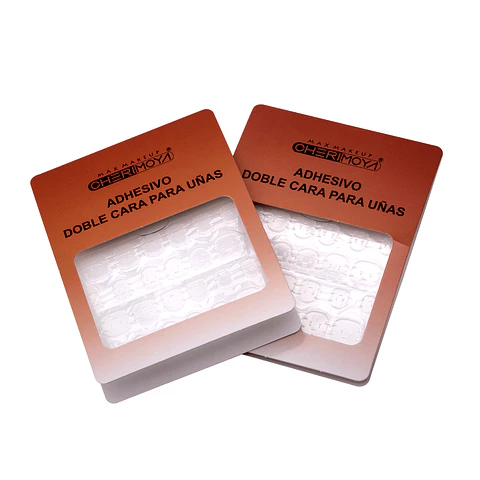 adhesivo doble cara para uñas
