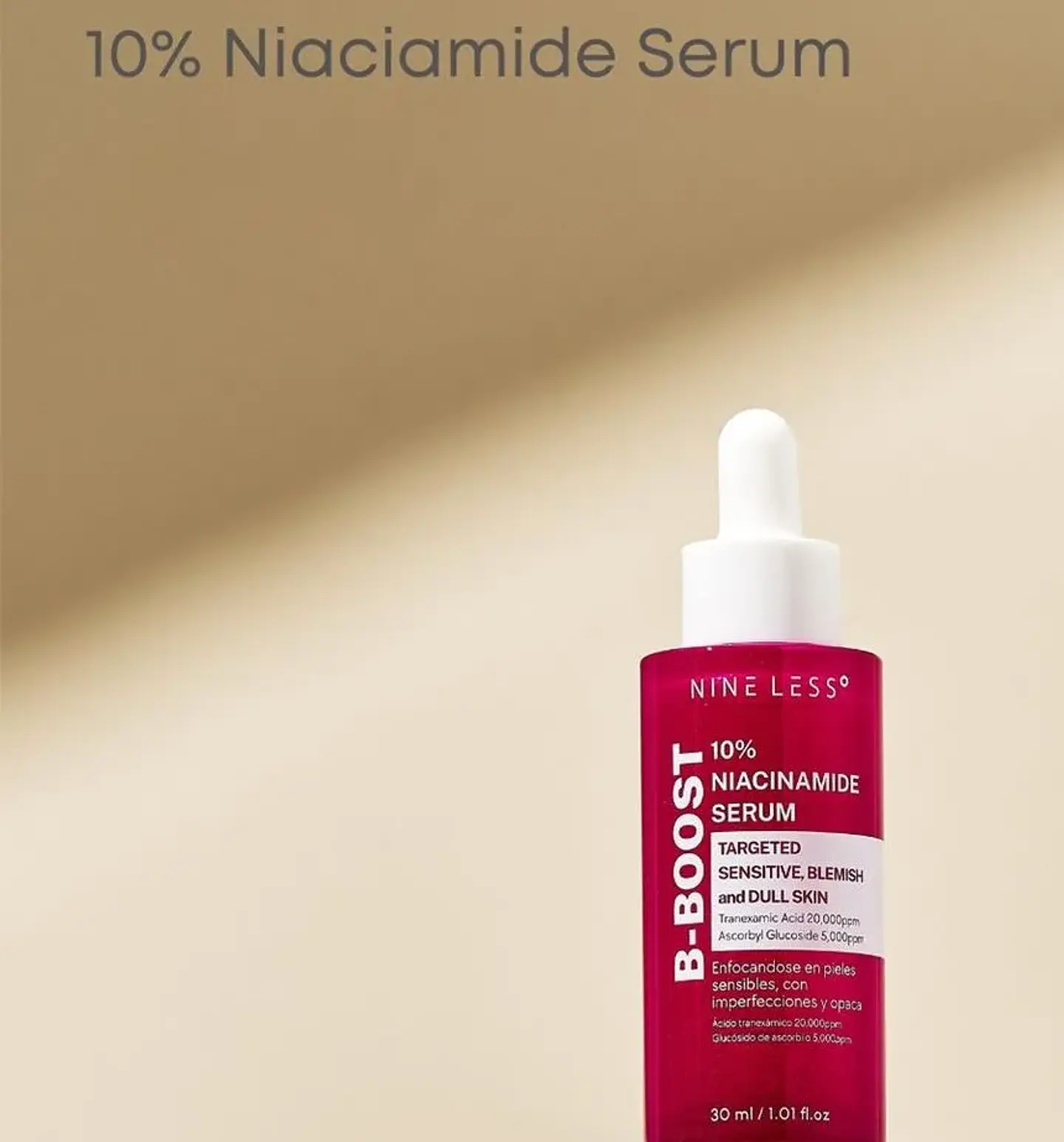 Sérum Facial con Niacinamida B-Boost 10%  4