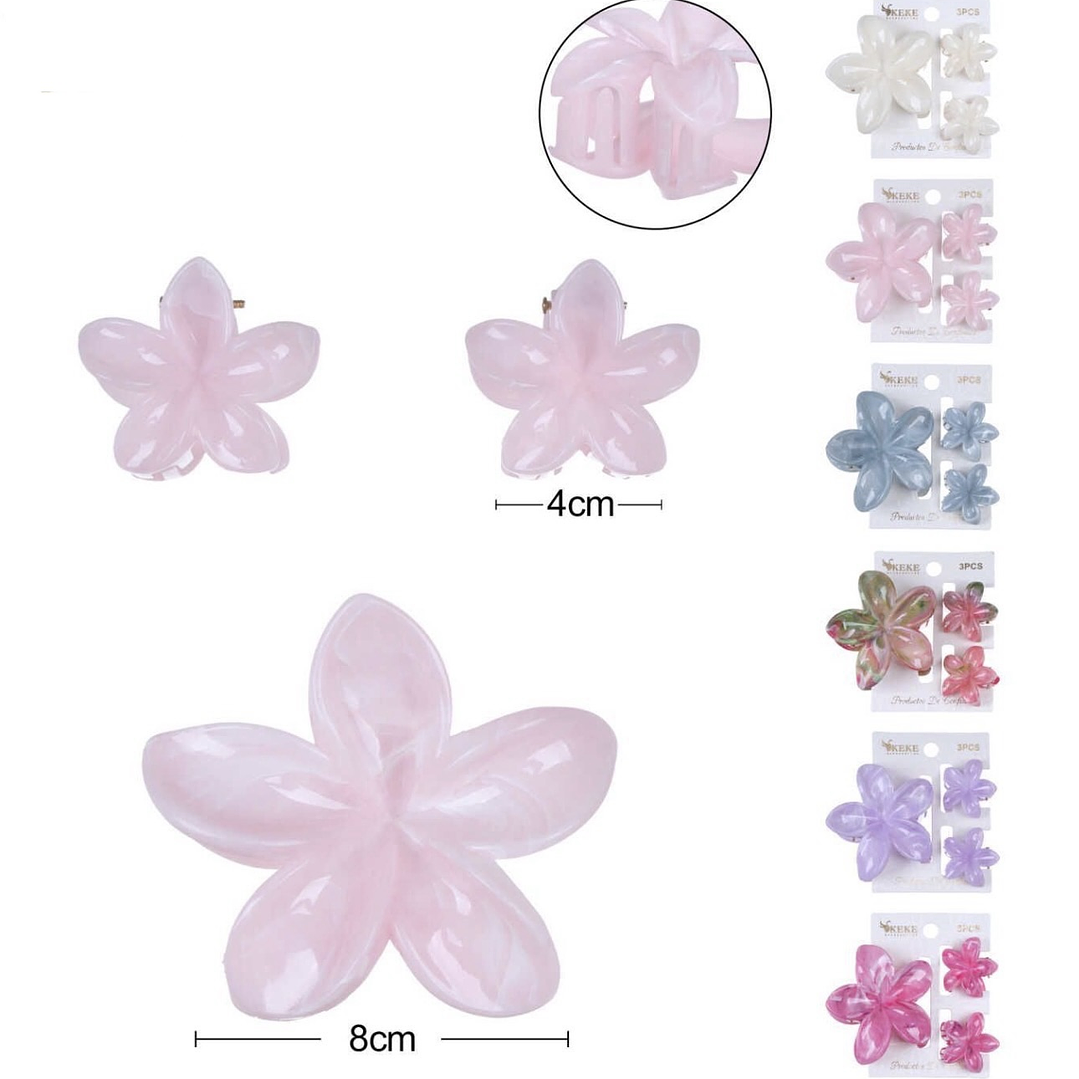 set de traba flores 1