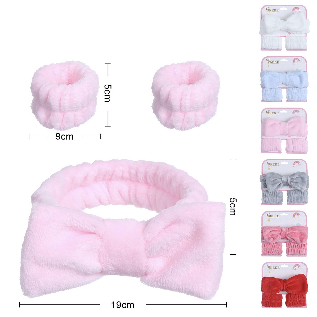 set de cintillo y muñequeras 1