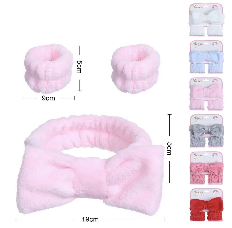 set de cintillo y muñequeras 1