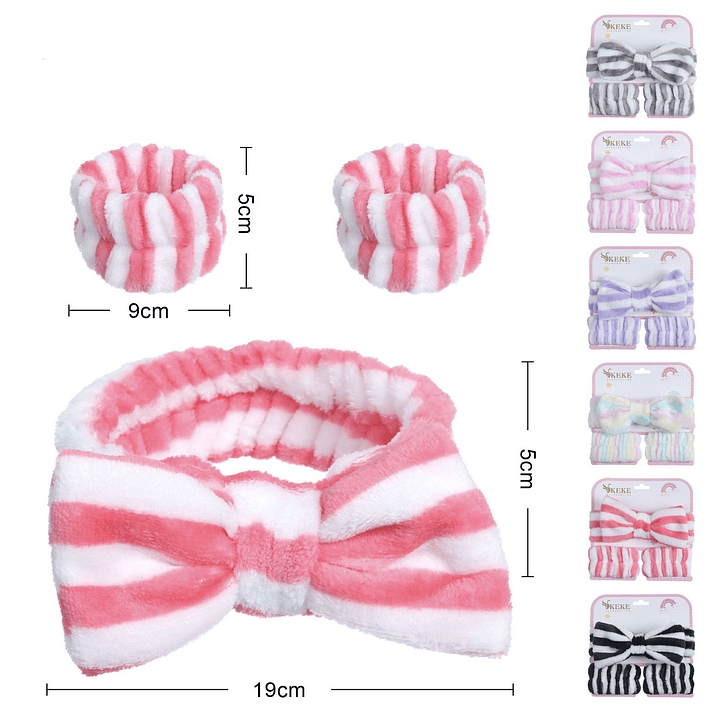 cintillo + muñequeras 1