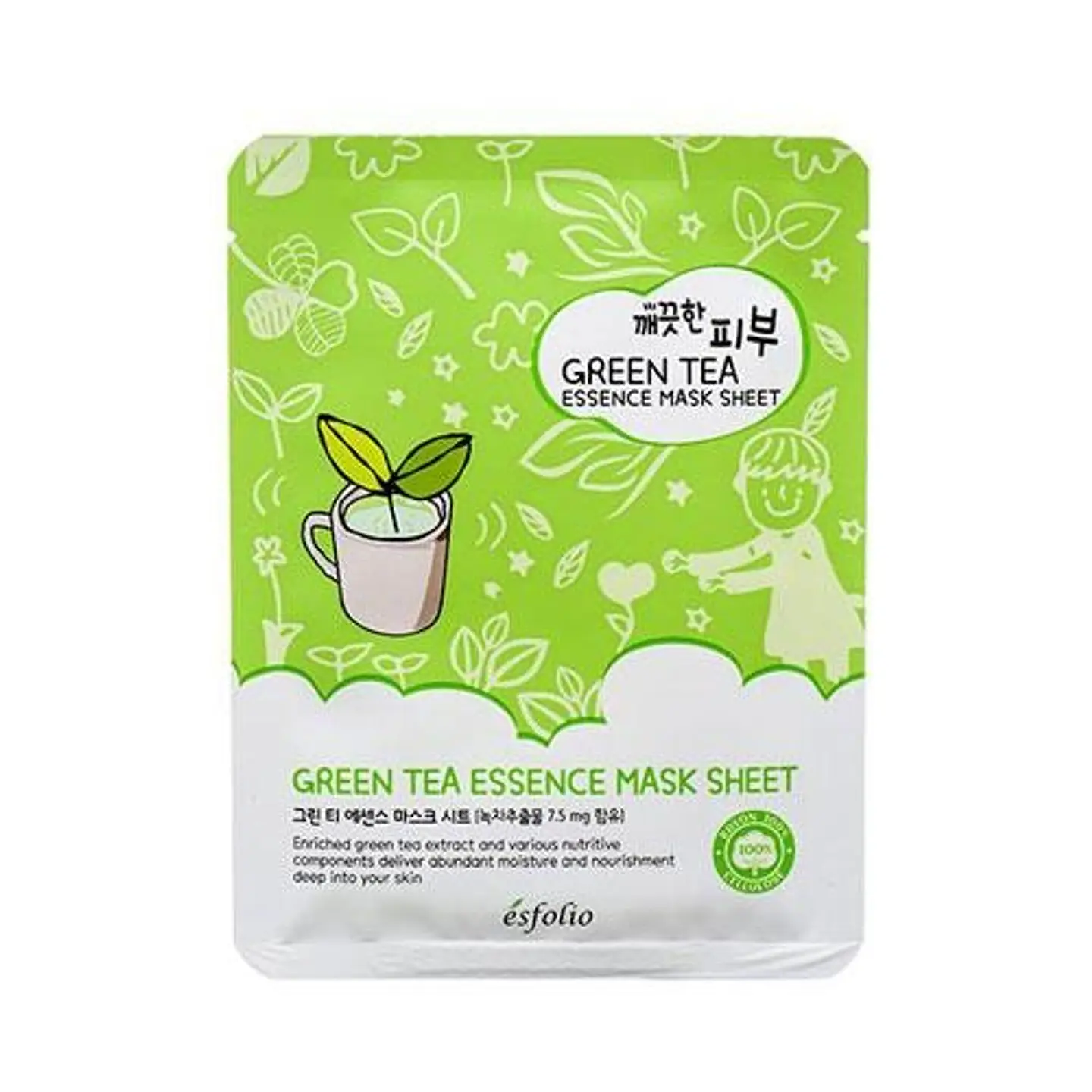 mascarilla facialGreen Tea Essence  1